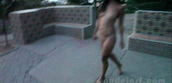  Nude in San Francisco  Iris naked in public
